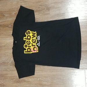 (M) M&O Gold Tim Hortons x Justin Bieber Beib's Brew Graphic Logo 100% Cotton